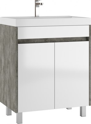 Тумба под умывальник Домино Classica 70 Karlo без ящика DK5310T - фото