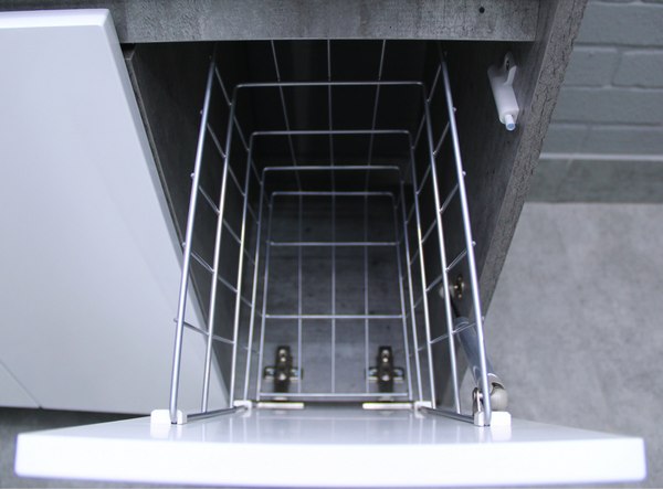 Тумба под умывальник Домино Classica 80 Karlo без ящика DK5311T (бетон)