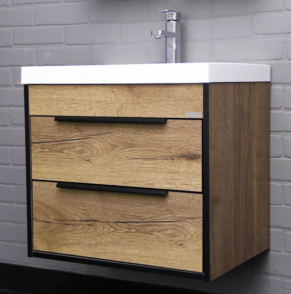 Тумба под умывальник Домино Bazis 60 Alfa B2 - фото