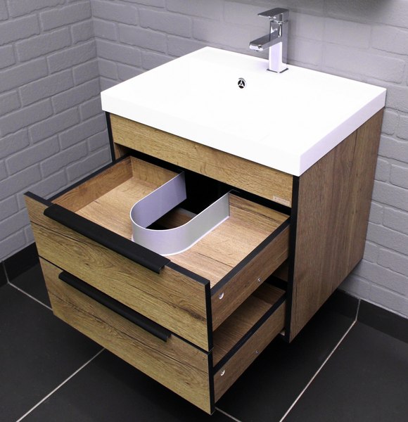 Тумба под умывальник Домино Bazis 60 Alfa B2