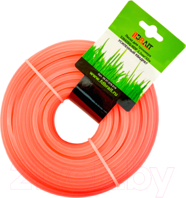 Леска для триммера Brait BR 3.30x42м Dual-Cut 33042 SQ-NDP - фото