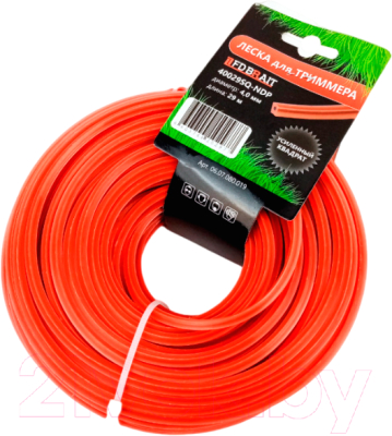 Леска для триммера Brait BR 4.0x29 40029 SQ-NDP 50/25 - фото