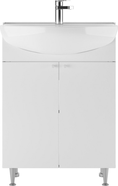 Тумба под умывальник Домино Амур 60 Промо без ящика - фото