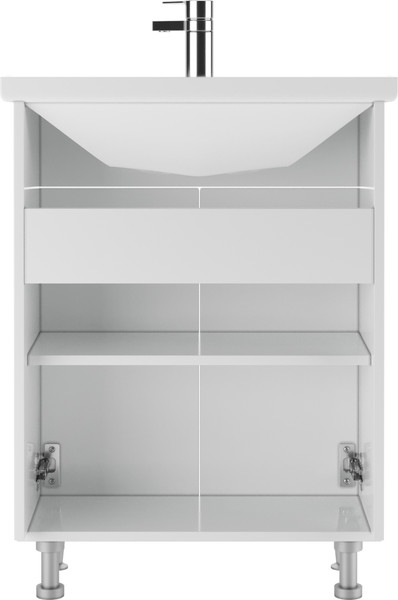 Тумба под умывальник Домино Амур 60 Промо без ящика