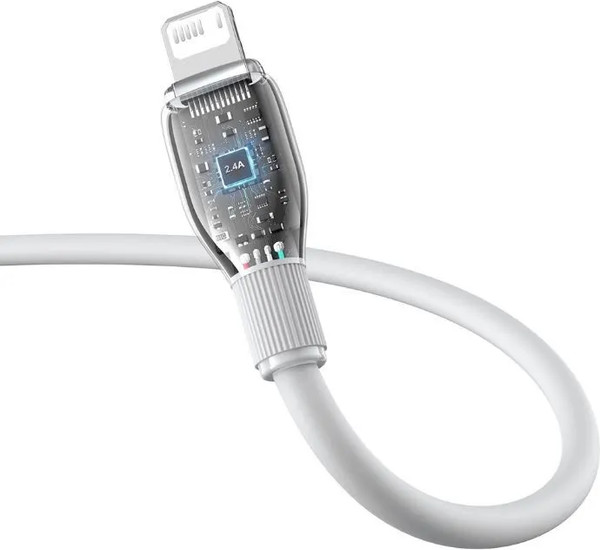 Кабель Baseus Pudding USB to iP 2.4A / P10355700221-00