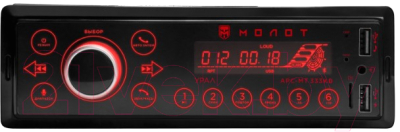 Автомагнитола Урал Молот АРС-МТ 333К 1DIN