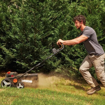 Аэратор-скарификатор для газона аккумуляторный Worx WG855E.9