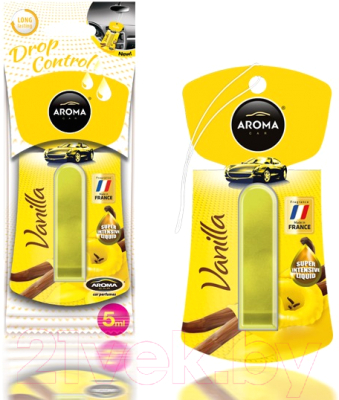 Ароматизатор автомобильный Aroma Car Drop Control Vanilla