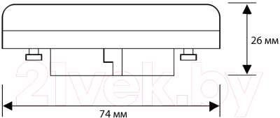 Лампа Camelion LED8-GX53/845 / 13473
