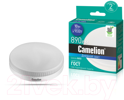 Лампа Camelion LED10-GX53/865 / 13616