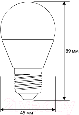Лампа Camelion LED12-G45/830/E27 / 13694