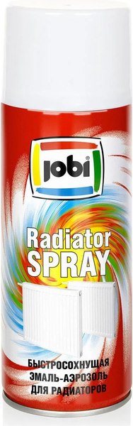 Эмаль Jobi Аэрозольная для радиаторов - фото