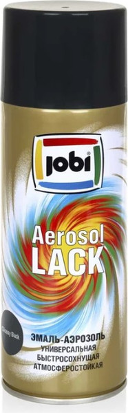 Эмаль Jobi Аэрозольная RAL 9005 - фото