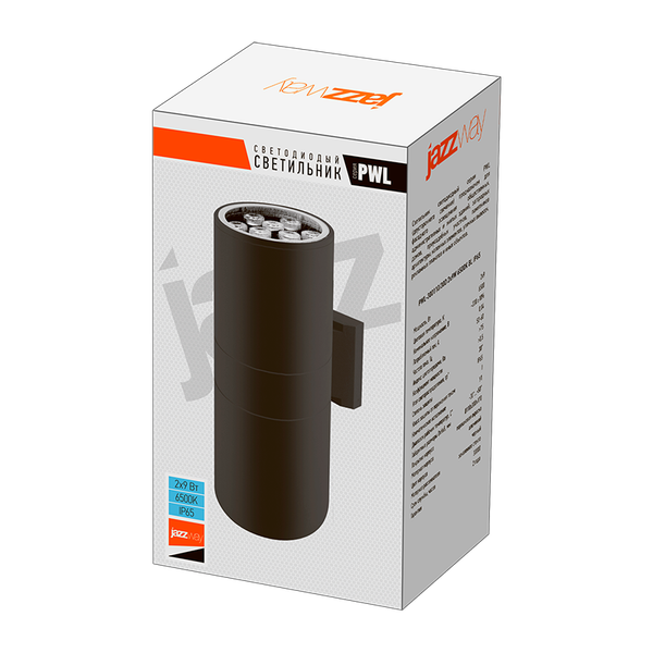 Бра уличное JAZZway PWL-300110/30D 2x9W 6500K BL / 2857927B