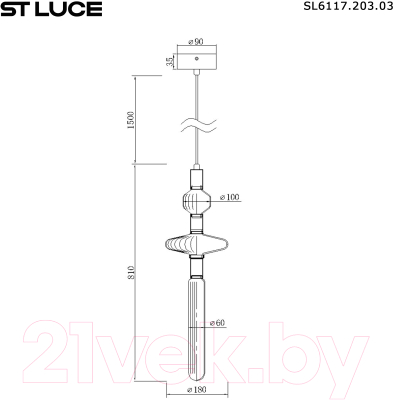 Люстра ST Luce SL6117.203.03