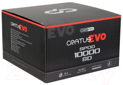 Катушка безынерционная Carp Pro Cratus Evo Spod 10000 SD / CPCE10SP