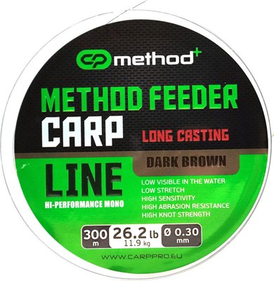 Леска монофильная Carp Pro Method+ Method Feeder Carp 0.30мм / CP4730-030  - фото