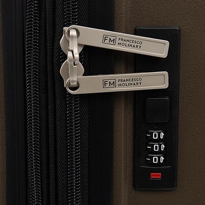 Чемодан на колесах Francesco Molinary 197-PP1906/3/24BRW