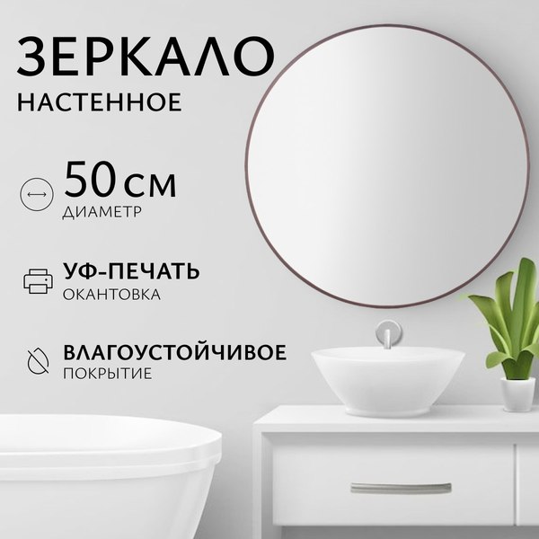 Зеркало Saniteco 1V10 50 - фото