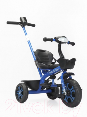Трехколесный велосипед с ручкой Amarobaby Legend / AB23-36LG/20 (синий)
