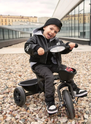 Трехколесный велосипед с ручкой Amarobaby Legend / AB22-36LG/09