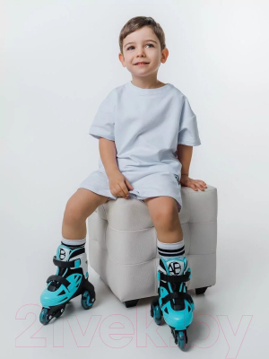 Роликовые коньки Amarobaby Blow / AB23-35BL/092011-25
