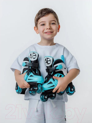 Роликовые коньки Amarobaby Blow / AB23-35BL/092011-25