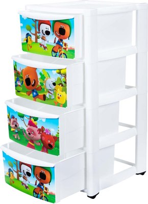 Комод пластиковый Ми-ми-мишки 431330916