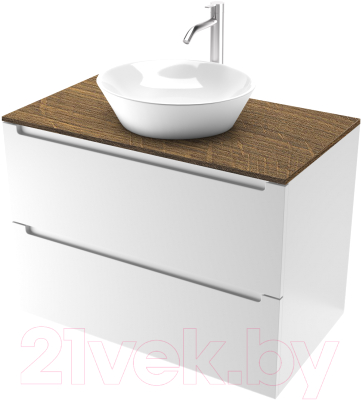 Тумба под умывальник ЗОВ Дион 70 / D70LWP0M9003MKV5-LDSPA - фото