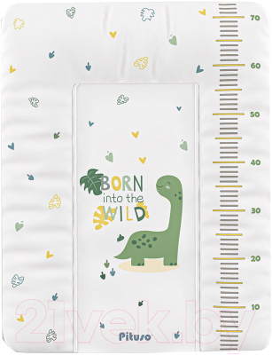 Пеленальный матрас Pituso Дино / 4210-52 - фото
