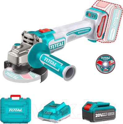 Угловая шлифовальная машина TOTAL TAGLI211542 - фото