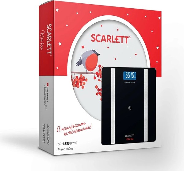 Напольные весы электронные Scarlett SC-BS33ED112