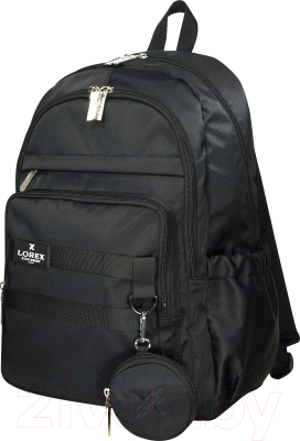 Рюкзак Lorex Ergonomic M15 Total Black / LXBPM15-TB - фото