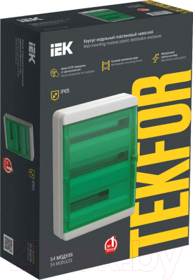 Бокс пластиковый IEK TF5-KP72-N-54-65-K03-K06