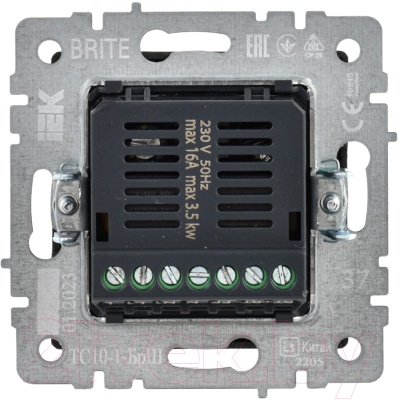 Термостат для климатической техники IEK Brite BR-RT11-K37