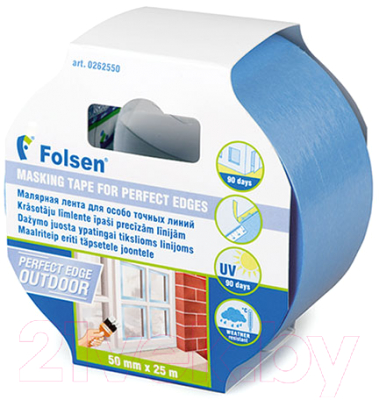 Лента малярная Folsen 1007571