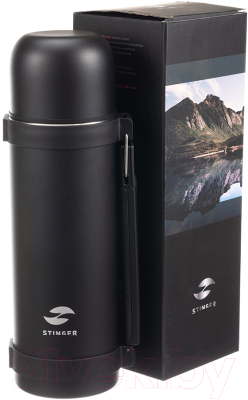 Термос для напитков STINGER HY-1200-11BLK