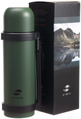 Термос для напитков STINGER HY-1200-11GRN