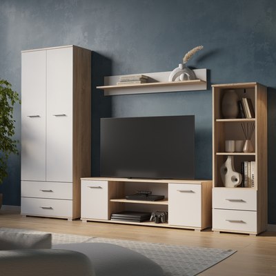 Стеллаж НК Мебель Fun СТ-1.130 / 71337902