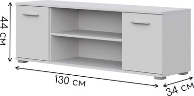 Тумба НК Мебель Fun ТВ-130 / 71337911