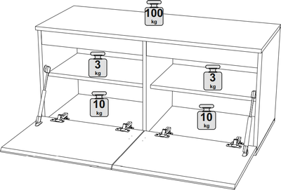 Тумба для обуви НК Мебель Stark ПТ-100 / 71579689