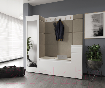 Шкаф-пенал НК Мебель Stark однодверный / 71579686