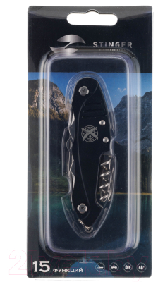 Нож швейцарский STINGER FK-KG5011L2B 