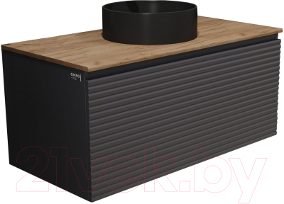 Тумба под умывальник Jorno Cossety 100 / Coss.01.100/P/A-DZ/JR - фото