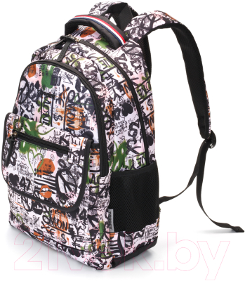 Школьный рюкзак Torber Class X / T2743-WHI-BLK-P