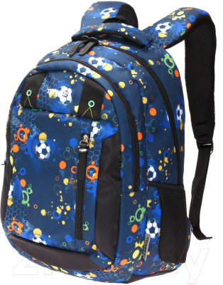 Школьный рюкзак Torber Class X / T5220-BLK-BLU-P