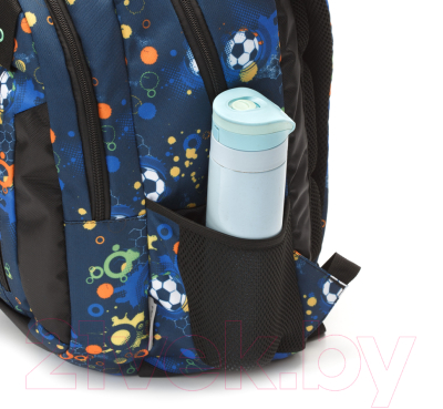 Школьный рюкзак Torber Class X / T5220-BLK-BLU-P