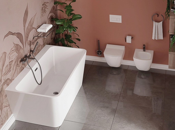 Ершик для унитаза Deante Silia Titanium ADI D711