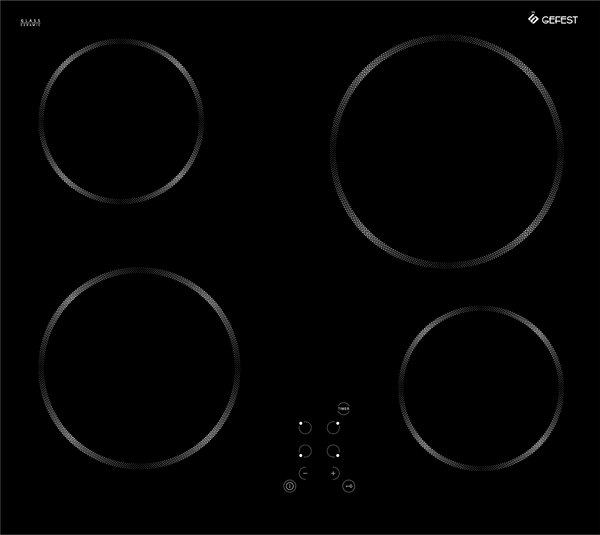 Электрическая варочная панель GEFEST ПВЭ 4233 К11 - фото