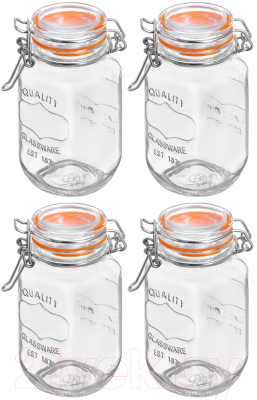 Набор емкостей для хранения Elan Gallery Glaskraft / 300154